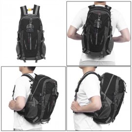 Free Knight 8607 35L Outdoor Sports Travel Water Repellent Nylon Backpack Black