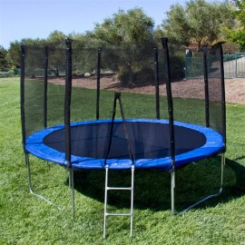 [YJJX] 14-foot circular outdoor trampoline (this product will be divided into 3 packages)