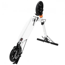 Scooter For Adult&Teens,3 Height Adjustable Easy Folding Double Shock Absorber White