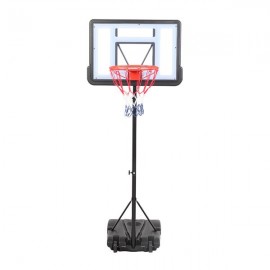 [US-W]【HY】HY-B03S Portable Removable Basketball System Basketball Hoop Teenager PVC Transparent Backboard with 1.6m-2.1m Adjustable-Height Pole Maximum Applicable 7# Ball